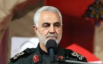  سردار سلیمانی خادم حرم امام رضا(ع) شد