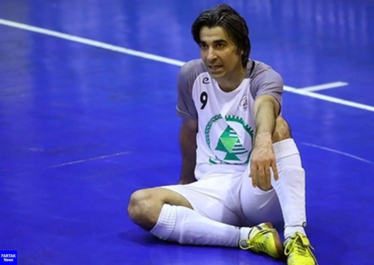 شمسایی علاقه مند به حضور مجدد در تیم ملی فوتسال