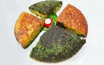 کوکو سبزی با مرغ مجلسی: راز یک طعم رستورانی در خانه! (دستور پخت آسان)