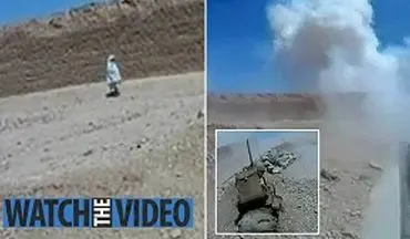 لحظه منفجر شدن کودک افغانستانی در حمله انتحاری 
