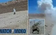 لحظه منفجر شدن کودک افغانستانی در حمله انتحاری 