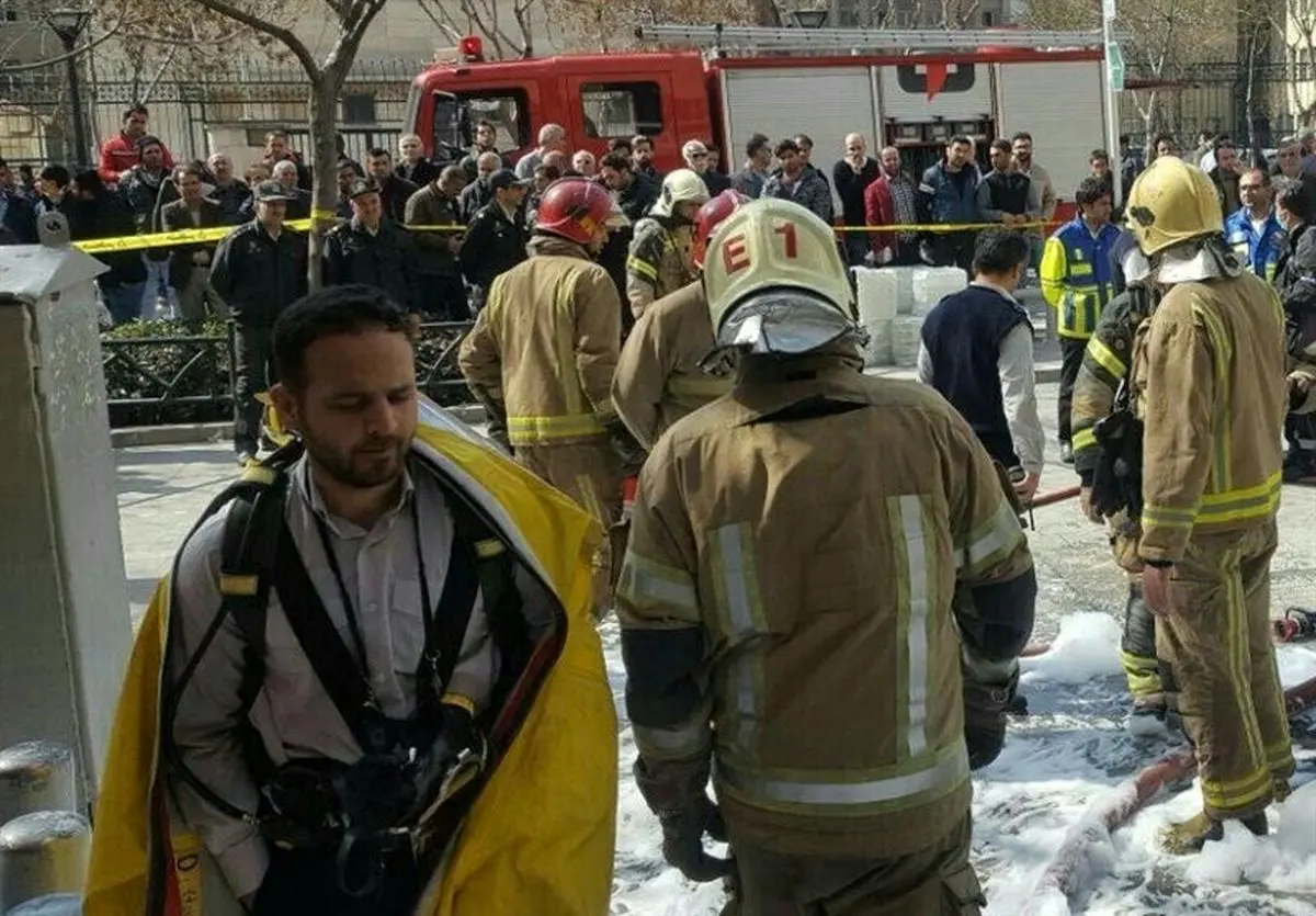  انفجار مغازه‌ عرضه مواد شیمیایی در ناصرخسرو