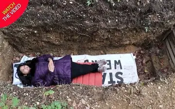 در قبر بخوابید تا شب امتحان استرس نگیرید!