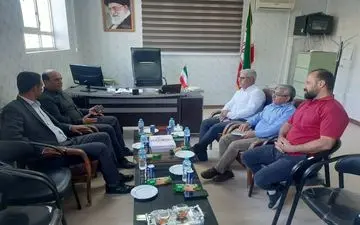 دیدار رئیس هیئت کشتی استان ایلام با رئیس ورزش و جوانان چرداول
