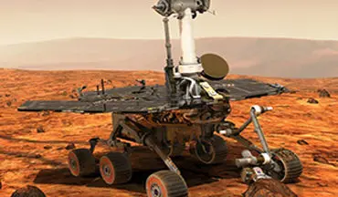نحوه نشستن ربات بر سطح مریخ + فیلم