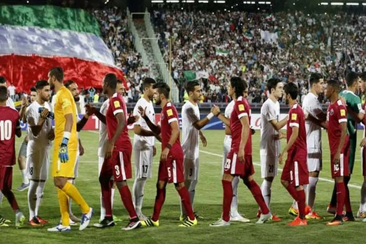 ملی پوشان ایران با لباس یکدست سفید برابر قطر بازی می کنند