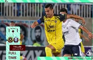 خلاصه بازی ملوان 1 - سپاهان 1 + ویدئو