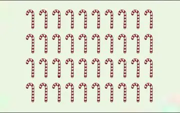 پیدا کردن آب‌نبات متفاوت در کم ترین زمان ممکن / ببینم می تونی یا نه؟