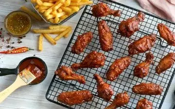 بال کبابی خوشمزه و بدون منقل را این طوری که من میگم بپز / محشر است