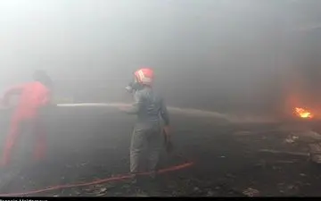 آتش‌سوزی مهیب در تهرانپارس؛ یک مصدوم و تخلیه ساختمان
