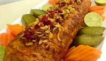 طرز تهیه این غذا رو حتما یاد بگیر | رولت مرغ واقعا جذابه !