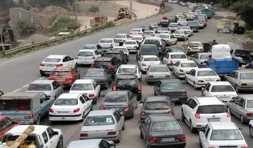 ترافیک سنگین در آزادراه تهران–شمال؛ احتمال یک‌طرفه شدن مسیر به سمت مازندران
