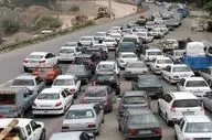 ترافیک سنگین در آزادراه تهران–شمال؛ احتمال یک‌طرفه شدن مسیر به سمت مازندران