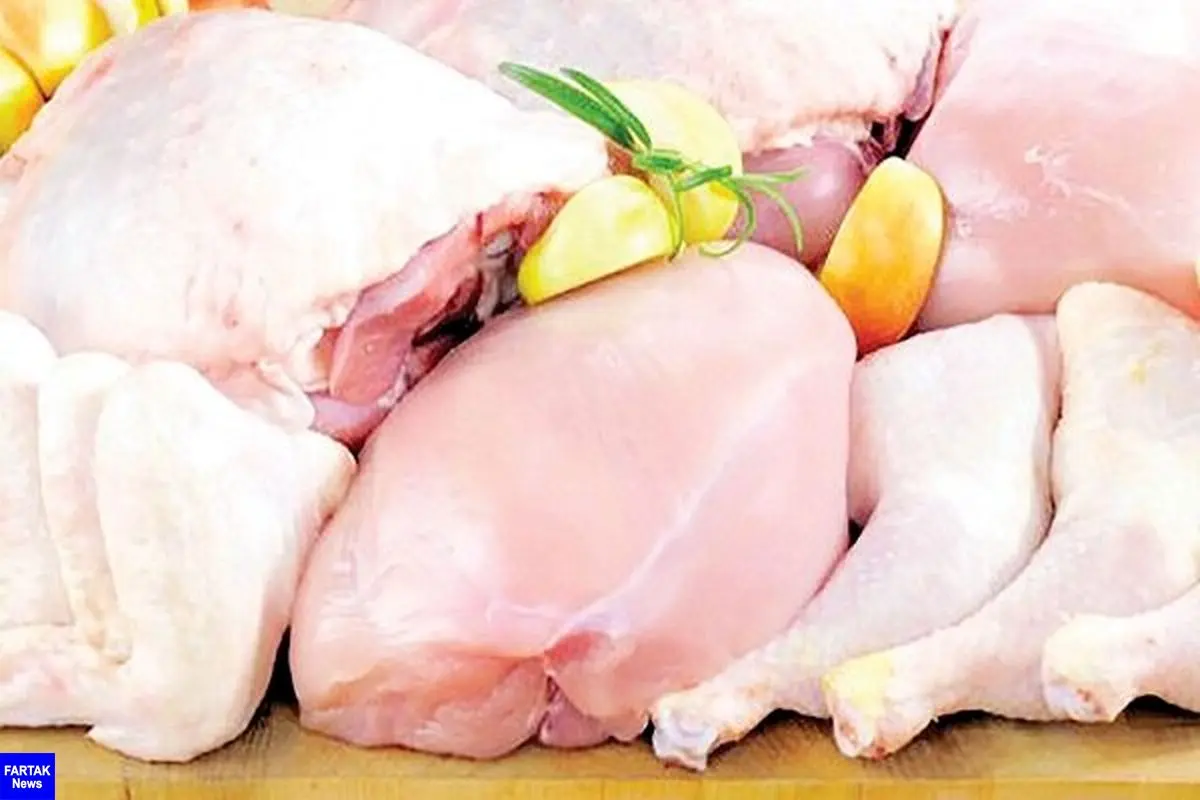 قیمت گوشت مرغ امروز ۱۰ مردادماه هر کیلو ۴۹,۹۰۰ هزار تومان