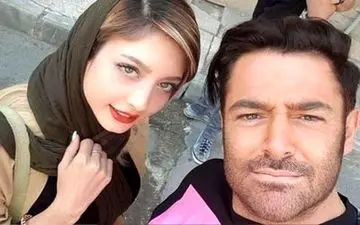 محمدرضا گلزار در باشگاه زنانه کنار خانم چشم رنگی با لباس های شرم آور + آقای گلزار به کجا چنین شتابان + ویدئو لورفته