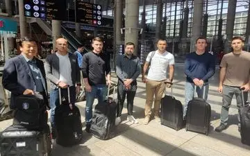  تیم داوری بازی پرسپولیس - النصر وارد تهران شد 