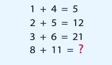 تست هوش ریاضی؛ اگر جواب رو پیدا کنی یه نابغه‌ای+ جواب