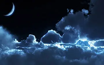 نمای زیبایی از آسمان خلیج فارس از لنز دوربین یک فضاپیما + فیلم