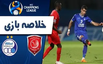 خلاصه بازی الدحیل 4 - استقلال 3 + فیلم