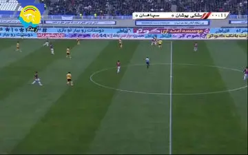 خلاصه بازی سیاه جامگان 0 - 5 سپاهان + فیلم