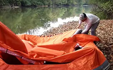 لذت خواب روی آب را تجربه کنید+فیلم