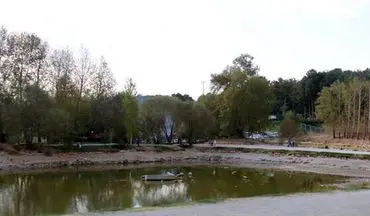دریاچه تاریخی طاق بستان خشک شد