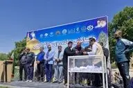  همایش بزرگ پیاده روی خانوادگی در کرمانشاه برگزار شد