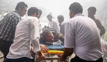  بیش از 40 زائر ایرانی در آتش سوزی یک هتل در نجف زخمی شدند
