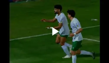 گل اول ذوب آهن به مس رفسنجان + ویدئو
