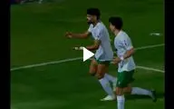 گل اول ذوب آهن به مس رفسنجان + ویدئو