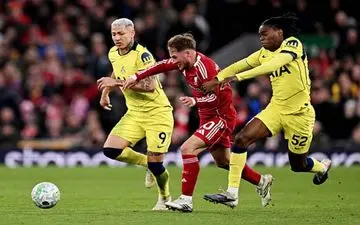 توقف خانگی لیورپول مقابل تاتنهام 