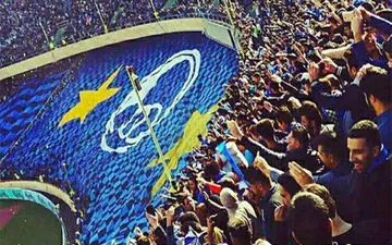 تفریح منشوری هواداران استقلال در آزادی + عکس