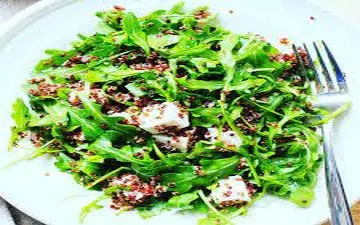 سالاد متفاوت درست کن |  سالاد مدیترانه ای آروگولا