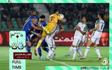 خلاصه بازی استقلال 0 - ذوب آهن 3 + ویدئو