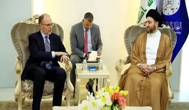 دیدار «سید عمار حکیم» با سفیر ایالات متحده آمریکا در عراق