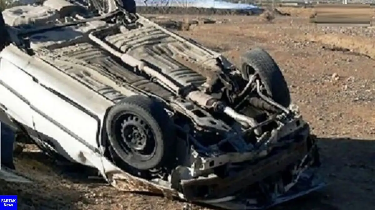  ۲ کشته و سه مصدوم بر اثر تصادف در خرم آباد