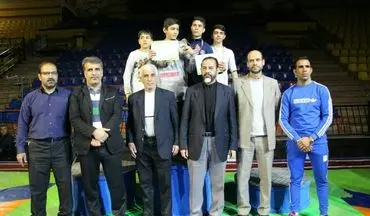 منطقه 12 نایب قهرمان مسابقات کشتی فرنگی دانش آموزان شهر تهران شد