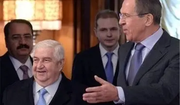 دیدار وزیران خارجه روسیه و سوریه
