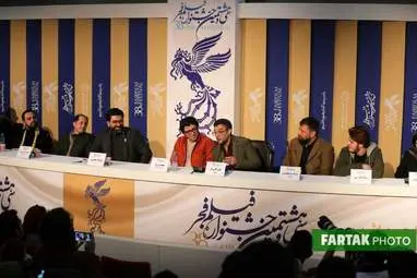 گزارش تصویری از کنفرانس خبری فیلم " ابر بارانش گرفت "