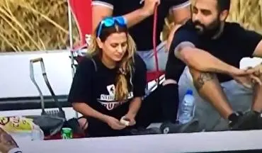 کوکائین کشیدن تماشاچی زن در لیگ فوتبال رژیم صهیونیستی 