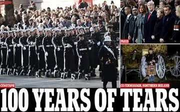 گردهمایی رهبران جهان در سالروز صدمین پایان جنگ جهانی اول