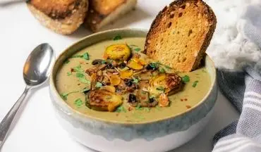آموزش تهیه خوراک قارچ و بادام هندی؛ غذایی سبک و مدرن برای شام