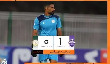 تساوی بدون گل آریو اسلامشهر و نیروی زمینی؛ حسرت پنالتی سوخته شاگردان یزدی