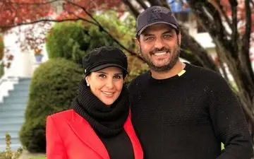 تیپ متفاوت سام درخشانی و همسرش در کانادا! + عکس