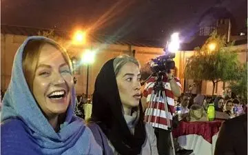 چهره خندان مهناز افشار به همراه پانته آ پناهی ها (عکس)