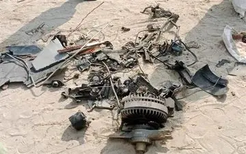 ریزپرنده اسرائیلی توسط سپاه همدان منهدم شد