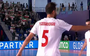 گل اول تیم ملی فوتسال ایران به مراکش + ویدئو