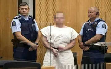 عامل حمله به دو مسجد نیوزیلند تفهیم اتهام شد