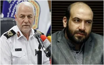 کلیپی دیدنی از جدال رئیس پلیس راهور و رئیس سازمان استاندارد/ قضاوت با مردم + ویدئو