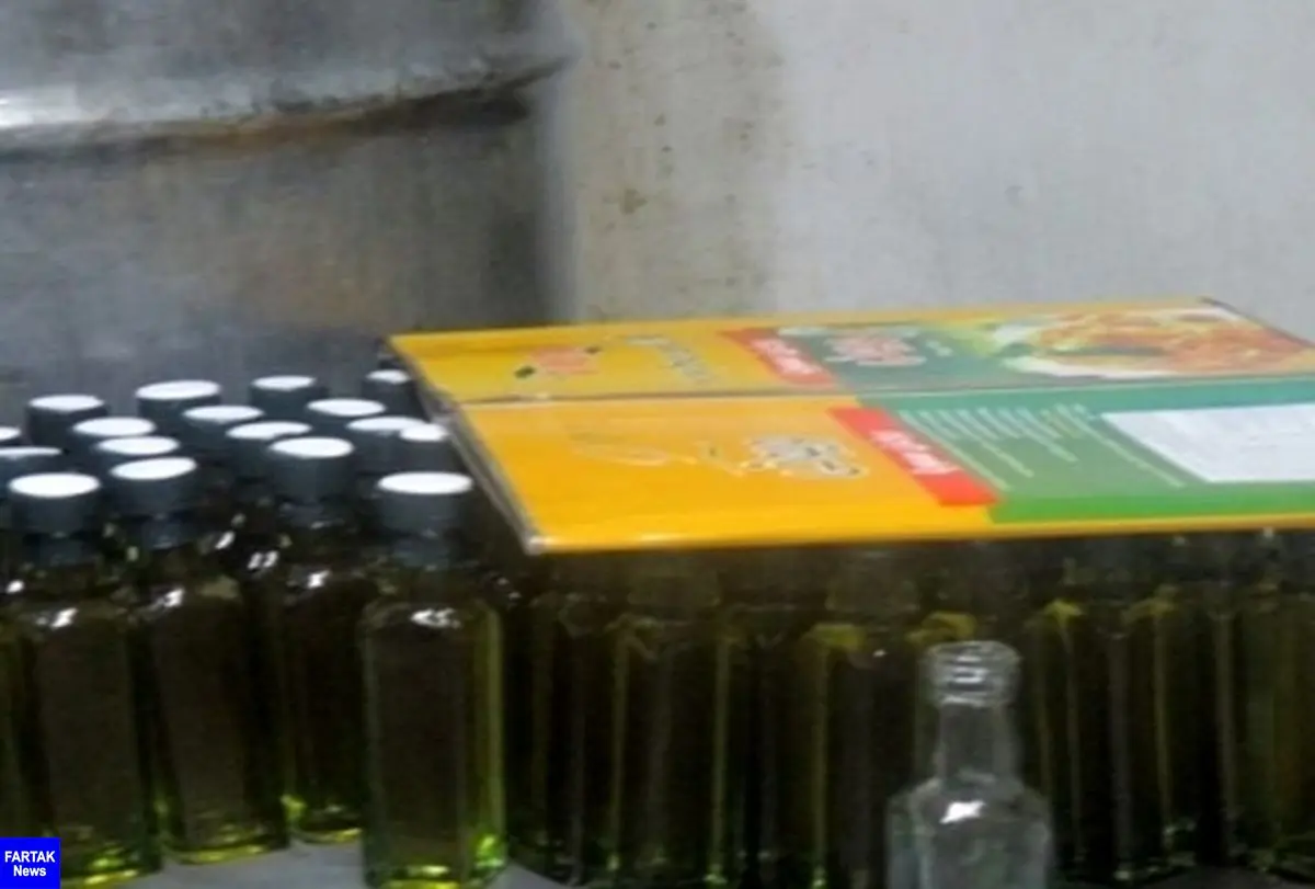 کشف ۸۸۰۰ بطری روغن زیتون تقلبی در شهرستان ری